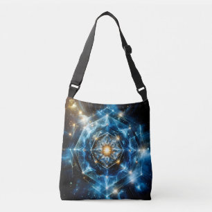 Sac Ajustable Géométrie cosmique mandala étoile univers abstrait