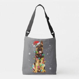 Sac Ajustable German Shepherd Dog Tree Christmas Sweater Xmas Do