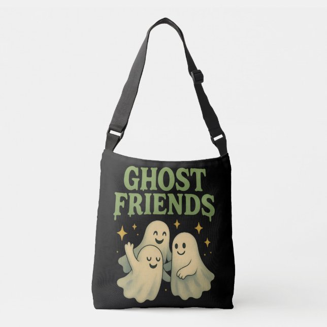 Sac Ajustable Ghost Friends - Noir (Devant)