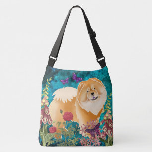Sac Ajustable GINGKO LE CHOW ROUGE FOURRE-TOUT ou CROSSBODY