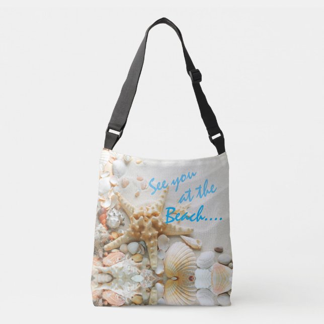 Sac Ajustable Glorieux Sea Shell sur la plage (Devant)