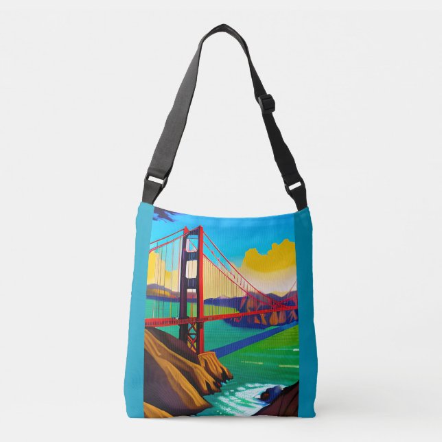 Sac Ajustable Golden Gate Bridge, San Francisco (Devant)
