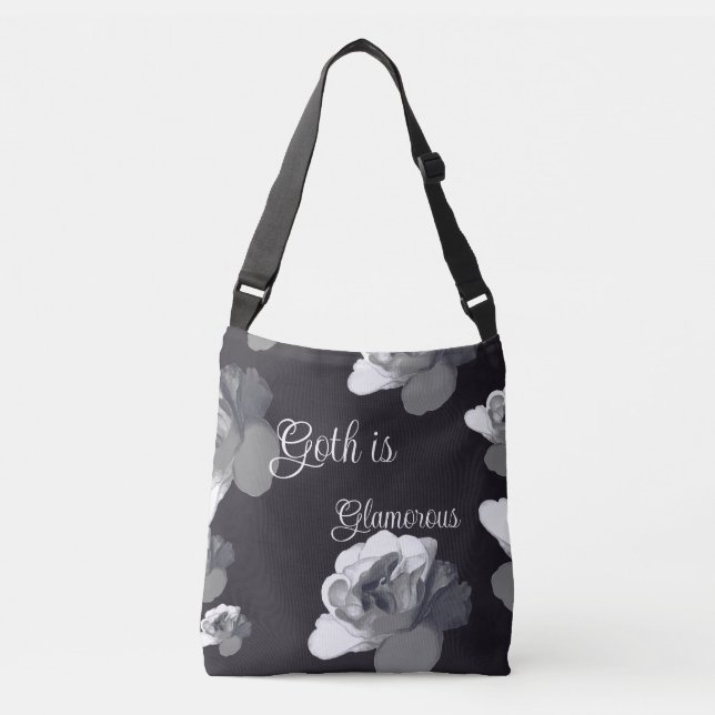 Sac Ajustable Goth Rose fantomatique (Devant)