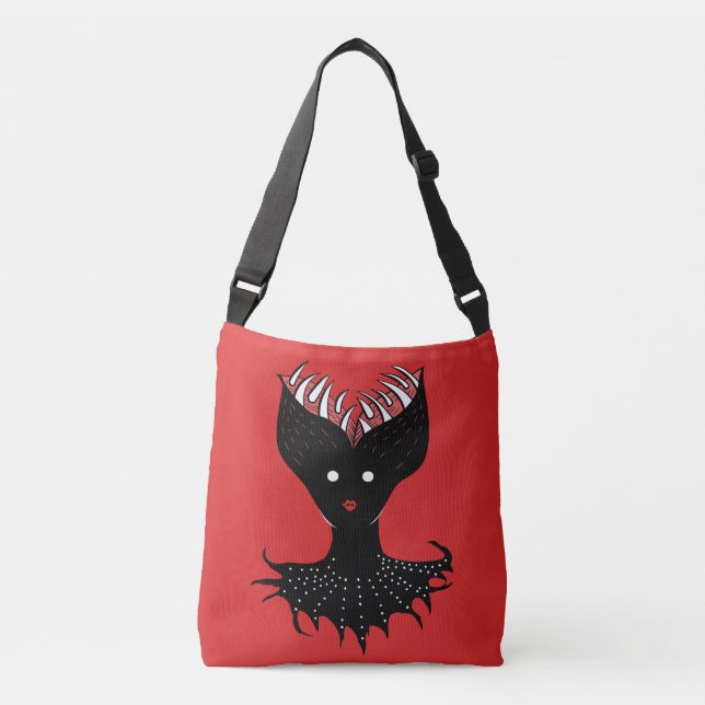 Sac Ajustable Goth Witchy Demon Girl Horror (Devant)