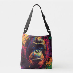 Sac Ajustable Graffiti sauvage Gorille de la jungle urbaine