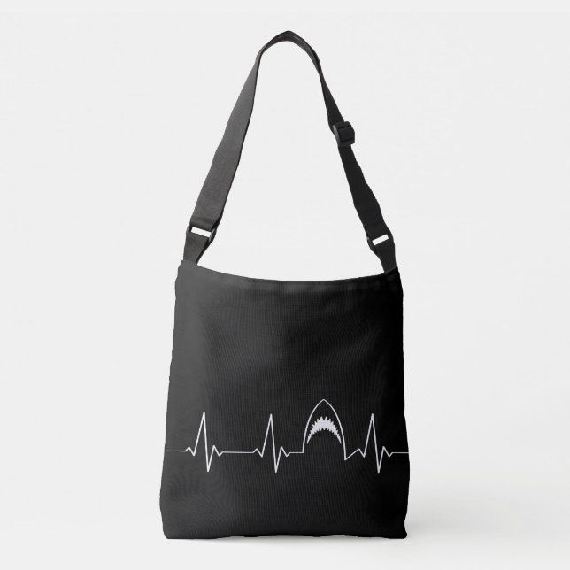Sac Ajustable Grand pouls des requins blancs (Devant)