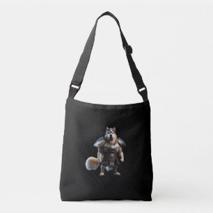 Sac Ajustable Guerrier Alaskan Malamute Chien, Militaire Alaskan