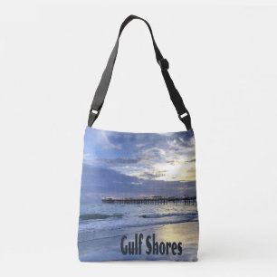Sac Ajustable Gulf Shores Alabama Beach Sunrise Pier