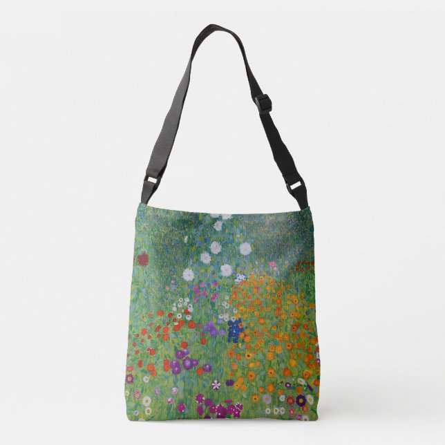 Sac Ajustable Gustav Klimt Bauerngarten Flower Garden Art (Dos)