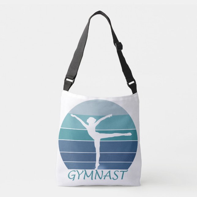 SAC AJUSTABLE GYMNAST - J'AIME LA GYMNASTIQUE. (Devant)
