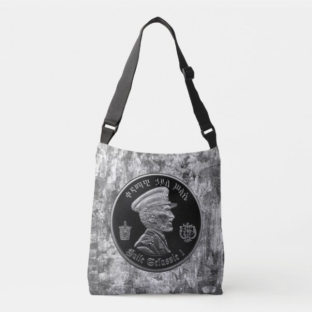 Sac Ajustable Haile Selassie - Jah Rastafari - Reggae Roots Bag (Devant)