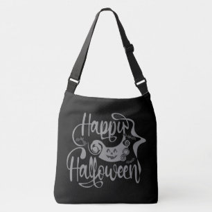 Sac Ajustable Happy Halloween chauves-souris Jack-o'-lantern