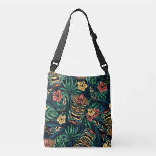 Sac Ajustable Hawaï Tiki Masque Motif tropical