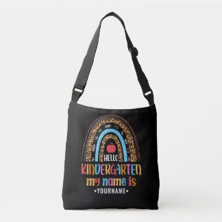 Sac Ajustable Hello Kindergarten Rainbow First Day of School