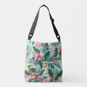 Sac Ajustable Hibiscus tropicaux : Motif Floral sans joint