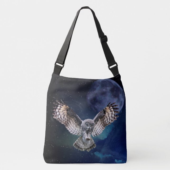 Sac Ajustable Hibou en vol (Devant)