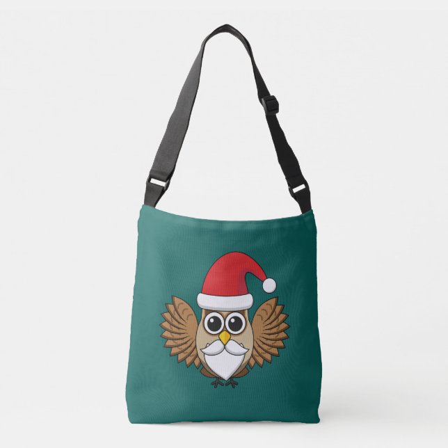 Sac Ajustable Hibou Père Noël (Devant)