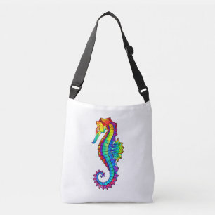 Sac Ajustable Hippocampe polygonal arc-en-ciel