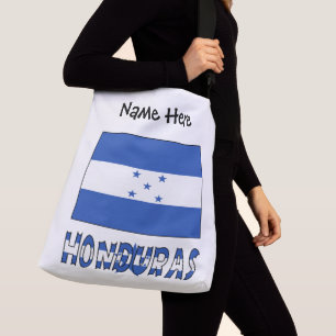 Sac Ajustable Hondúras Hondúras Drapeau Personnalisation noire