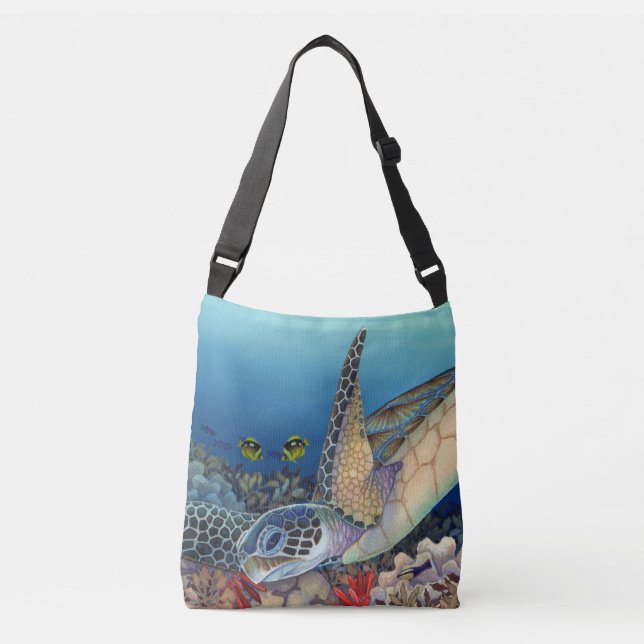 Sac Ajustable Honu (tortue de mer verte) (Devant)