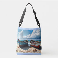 "Horizon bleu". Un Bord De Mer Coloré