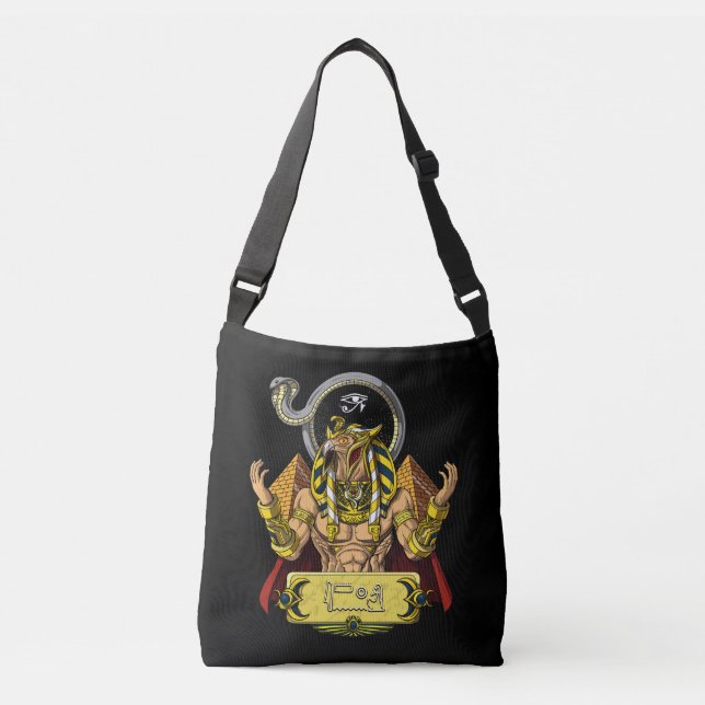 Sac Ajustable Horus Egyptian God Ra Pyramide Ancient Mythology (Devant)