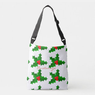 Sac Ajustable Houx vert et rouge Thunder_Cove de Noël