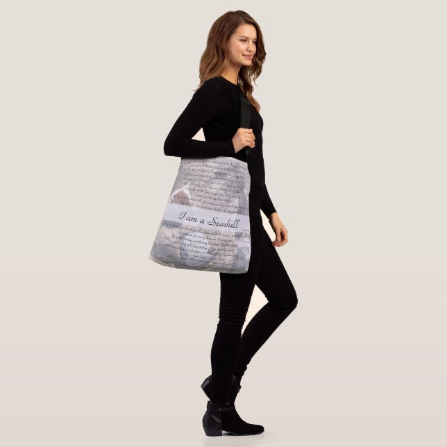 Sac Ajustable I am a Seashell - Cross Body Fourre-tout v1.1 (Sur le modèle)