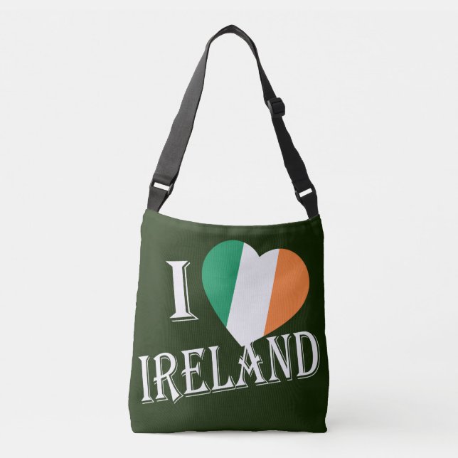 Sac Ajustable I Heartflag Irlande wt cbcnt (Devant)