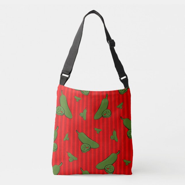 Sac Ajustable Illustration de Jalapeno (Devant)