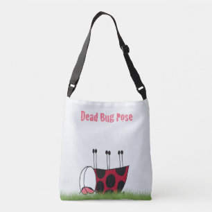 Sac Ajustable Illustration de la pose de yoga de bugs morts