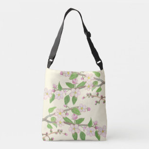 Sac Ajustable Illustration florissante de la branche de l'arbre 