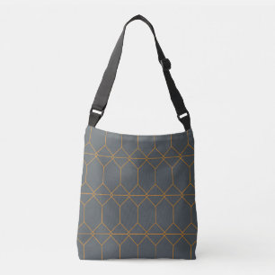 Sac Ajustable Illustration verte, d'or, simple, rétro, élégan