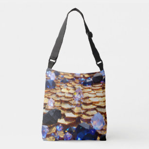 Sac Ajustable Imaginaire de luxe Gemstone Abstrait