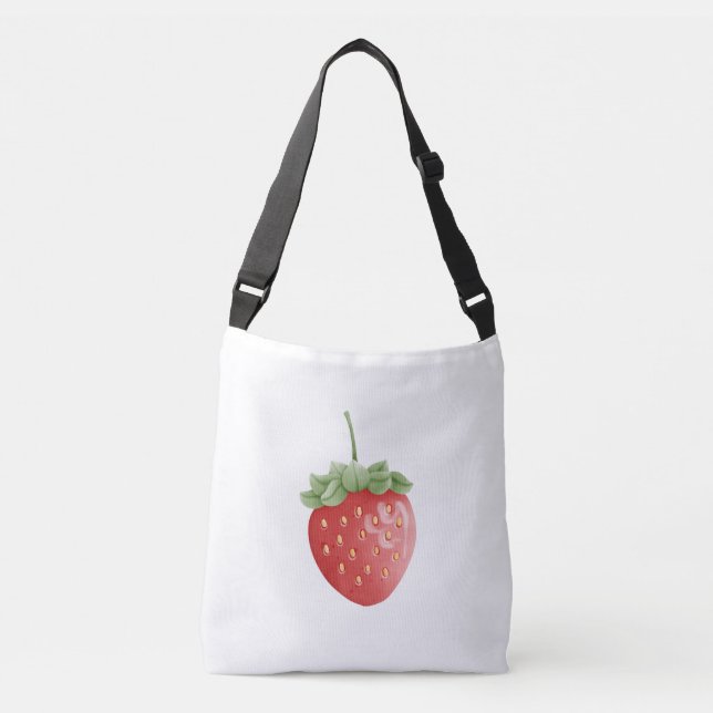Sac Ajustable Impression fraise (Devant)