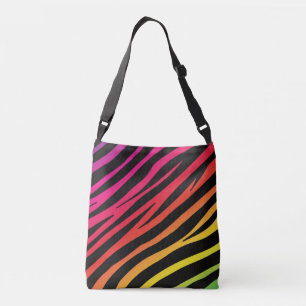 Sac Ajustable Impression zèbre arc-en-ciel multicolore