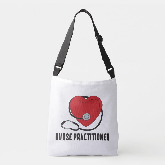 Sac Ajustable Infirmière Praticien NP Infirmière Praticien Art D (Devant)