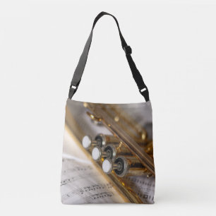 Sac Ajustable Instrument en laiton de trompette et de feuille de