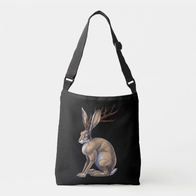 Sac Ajustable Jackalope Cryptid Animal (Devant)