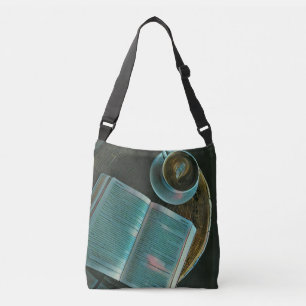 Sac Ajustable J'adore le café et les livres