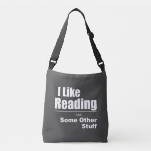 Sac Ajustable J'adore lire. Et d'autres choses aussi