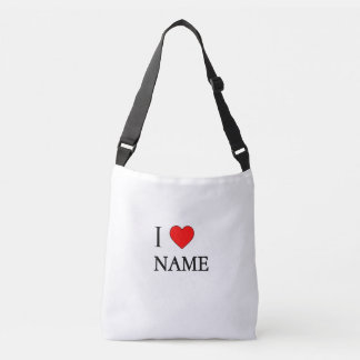 Sac Ajustable J'adore nom (personnalisable)
