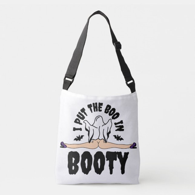 Sac Ajustable J'ai mis le Boo dans Booty Funny Halloween Ghost w (Devant)