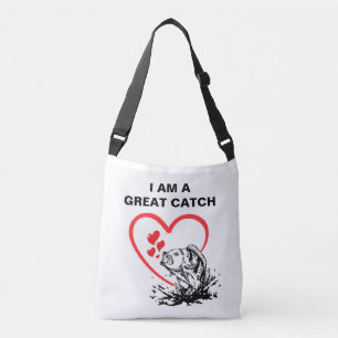 Sac Ajustable J'aime la pêche JE SUIS UNE BELLE PRISE