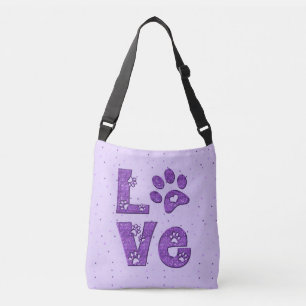Sac Ajustable J'aime les chats - violet