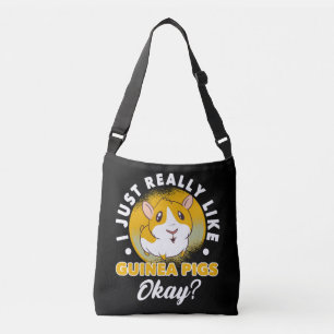 Sac Ajustable J'Aime Vraiment Les Chiens De Guinée Cavy Roddent
