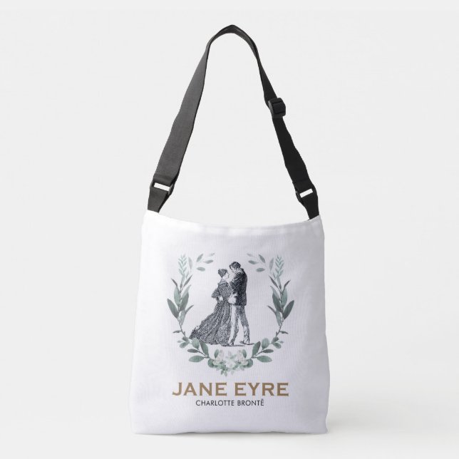 Sac Ajustable Jane Eyre et Edward Rochester avec Wreath (Devant)