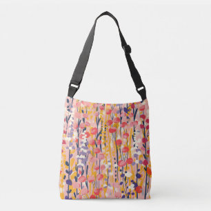 Sac Ajustable Jardin botanique floral moderne abstrait de fleurs