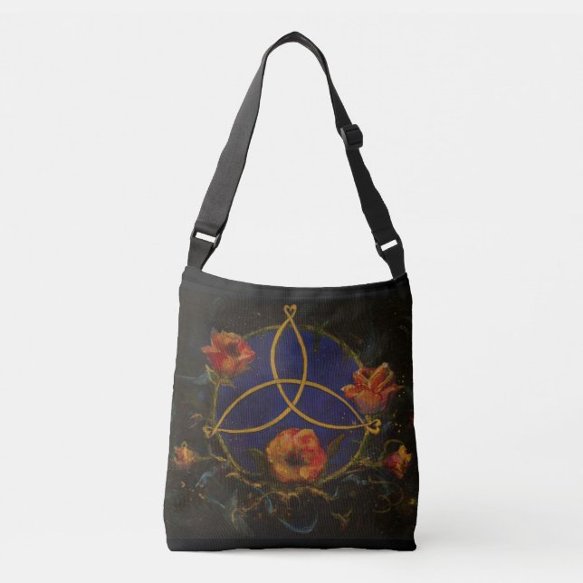 Sac Ajustable Jardin Rose celtique Noeud irlandais Maureen Girar (Devant)