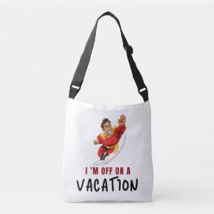Sac Ajustable Je pars en vacances - Fourre-tout